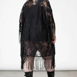 Ghouls Just Wanna Have Sun KILLSTAR WITCH HAZEL LACE KIMONO
