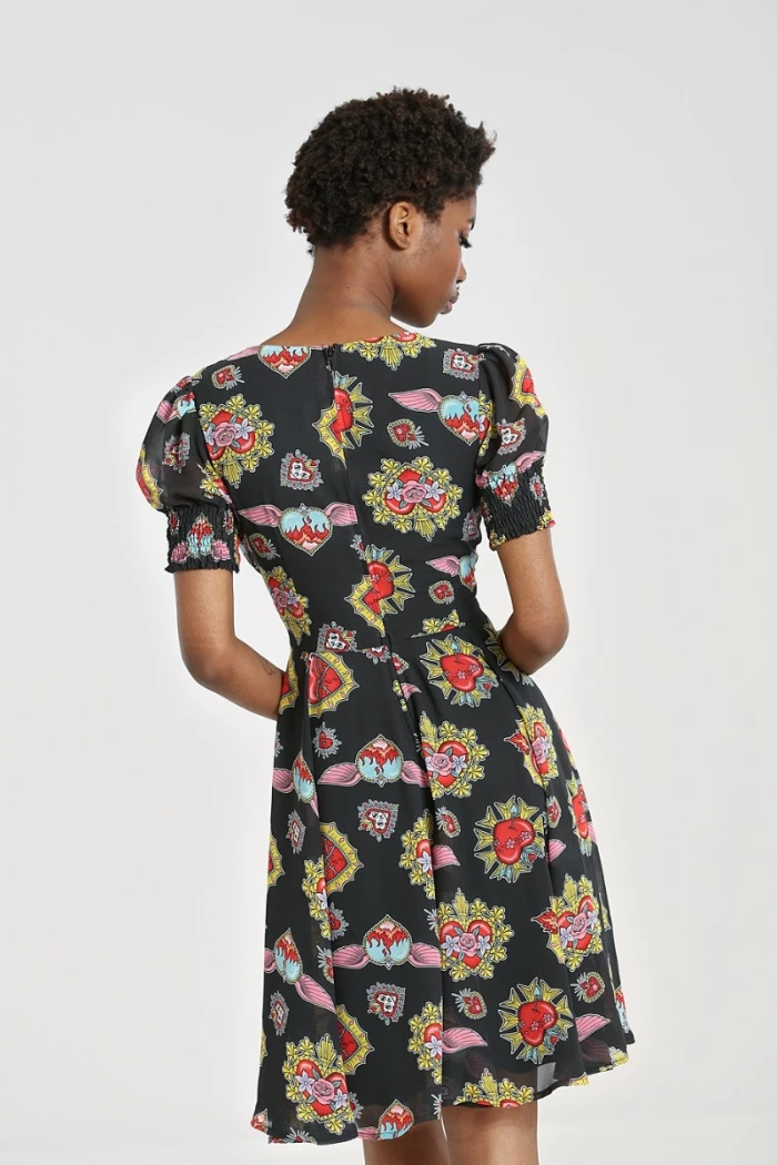 Shop Sour+Plus HELL BUNNY AMIAS MID DRESS 5 Shop Sour+Plus HELL BUNNY AMIAS MID DRESS