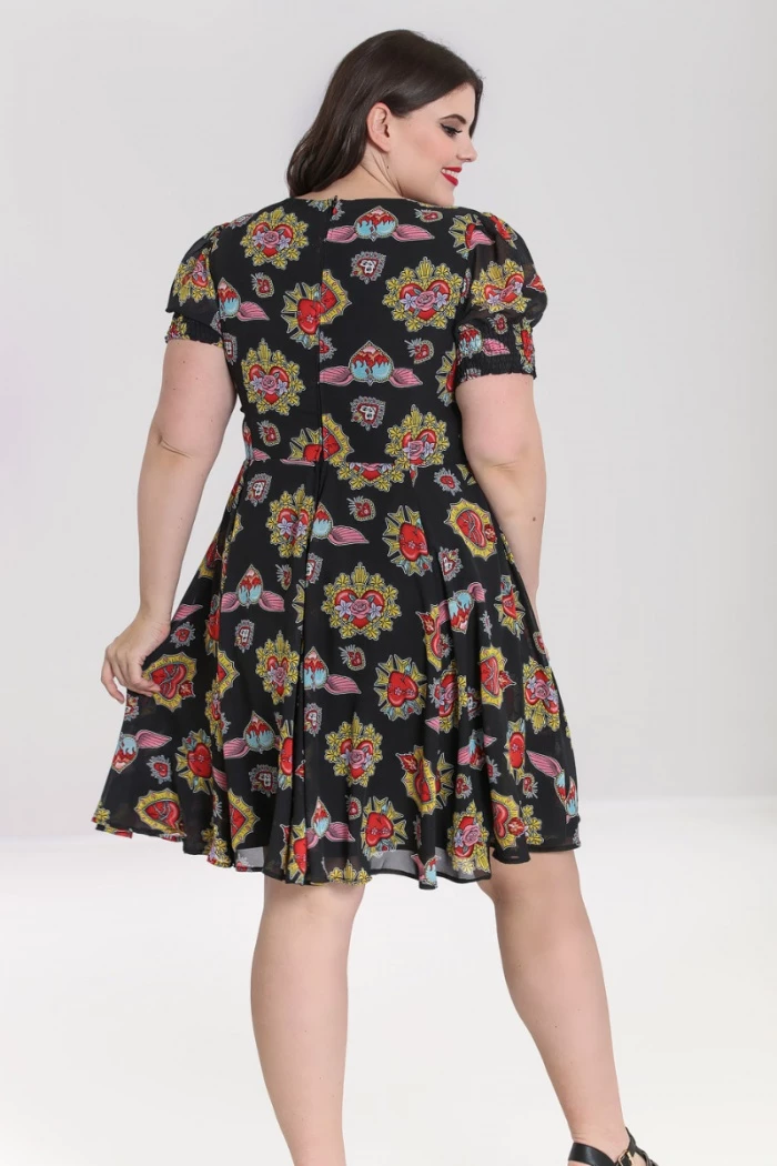 Shop Sour+Plus HELL BUNNY AMIAS MID DRESS 8 Shop Sour+Plus HELL BUNNY AMIAS MID DRESS