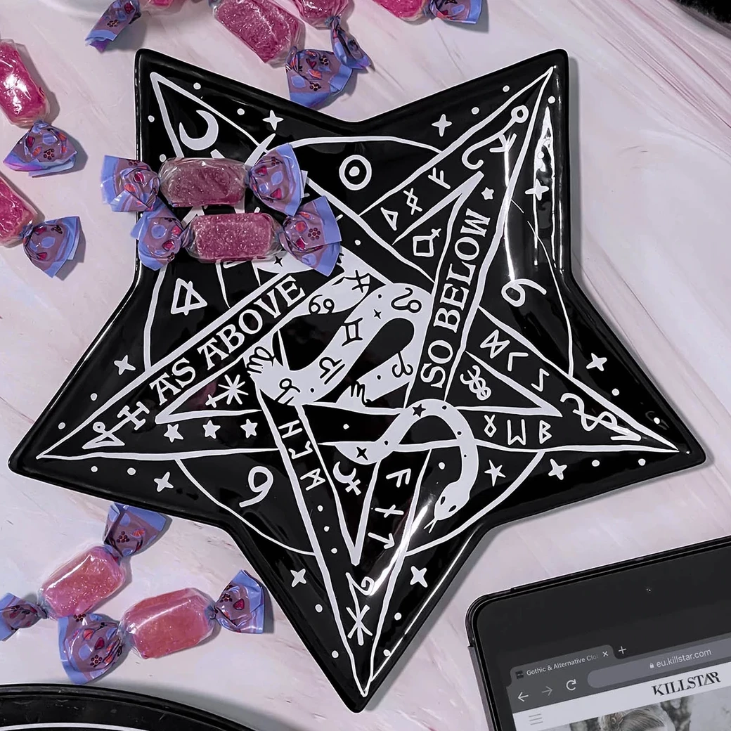 KILLSTAR AS ABOVE CATCH-ALL DISH 3 KILLSTAR AS ABOVE CATCH-ALL DISH