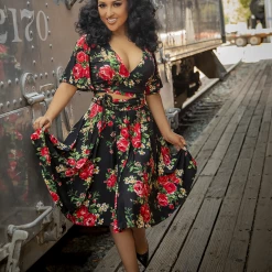 WAX POETIC ELLA RED ROSE SKIRT Shop Sour+Plus 7 WAX POETIC ELLA RED ROSE SKIRT Shop Sour+Plus