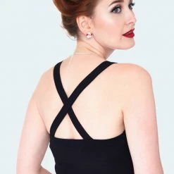 Ghouls Just Wanna Have Sun VOODOO VIXEN AVA CROSS STRAP HALTER TOP