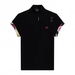 FRED PERRY AMY WINEHOUSE CONTRAST TRIM PIQUE POLO SHIRT Apparel