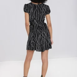 HELL BUNNY BARBED WIRE MINI DRESS 15 HELL BUNNY BARBED WIRE MINI DRESS