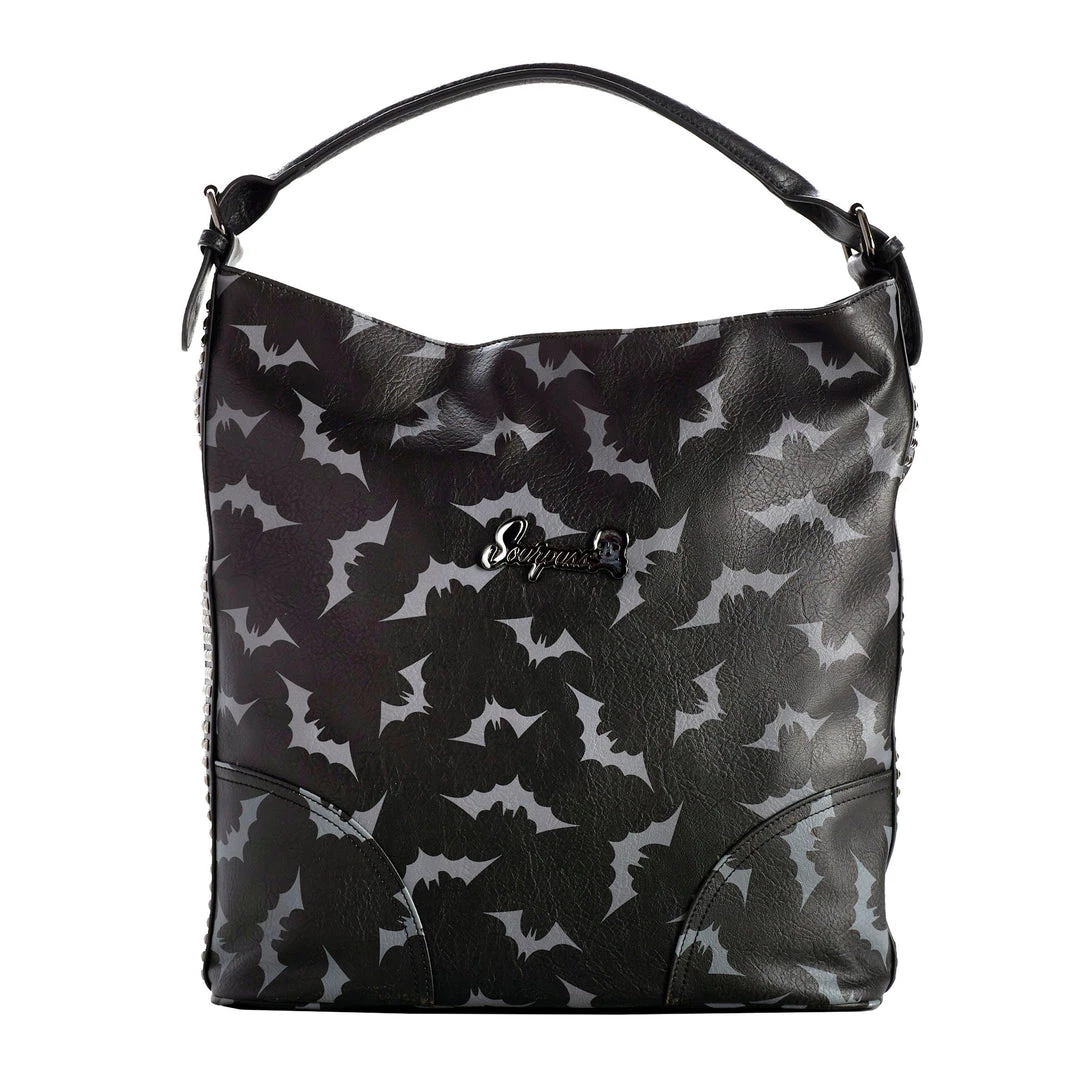 Shop Sourpuss SOURPUSS LUNA BATS HOBO PURSE 3 Shop Sourpuss SOURPUSS LUNA BATS HOBO PURSE