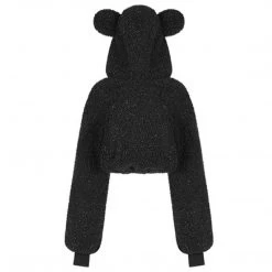 PunkRave PUNK RAVE BEAR EARS CROPPED DRAWSTRING JACKET 13 PunkRave PUNK RAVE BEAR EARS CROPPED DRAWSTRING JACKET