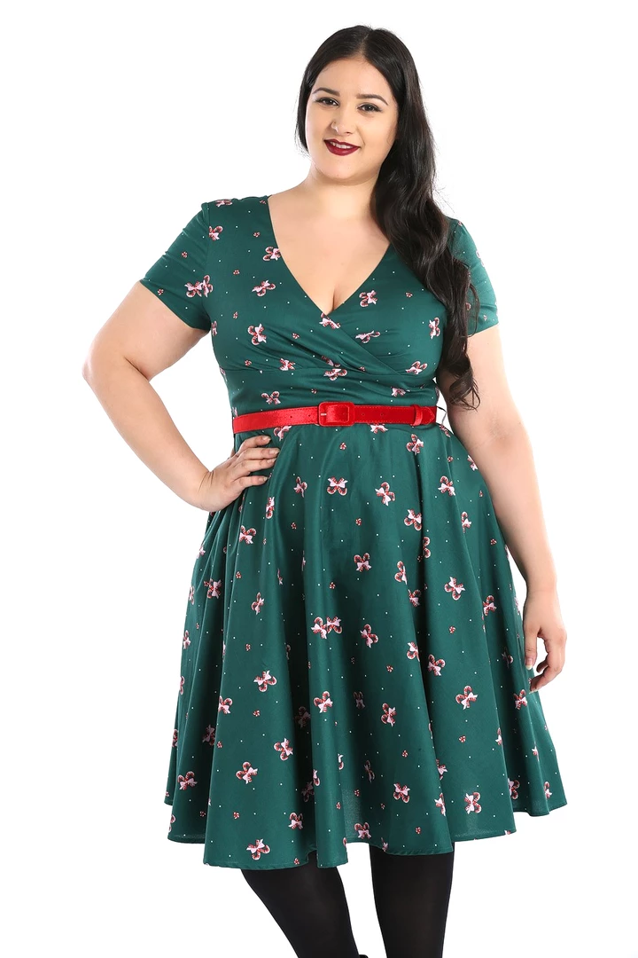 HELL BUNNY BETH 50'S DRESS GREEN Apparel 3 HELL BUNNY BETH 50'S DRESS GREEN Apparel