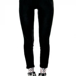 RESTYLE BLACK VELVET PANTS Shop Sour+Plus