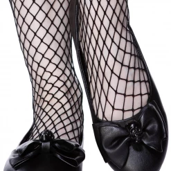KILLSTAR BOW DOWN BALLET FLATS