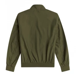 What's New FRED PERRY BRENTHAM JACKET MILITARY GREEN 10 What's New FRED PERRY BRENTHAM JACKET MILITARY GREEN