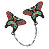 Shop Sourpuss SOURPUSS BUTTERFLY ENAMEL PIN SET