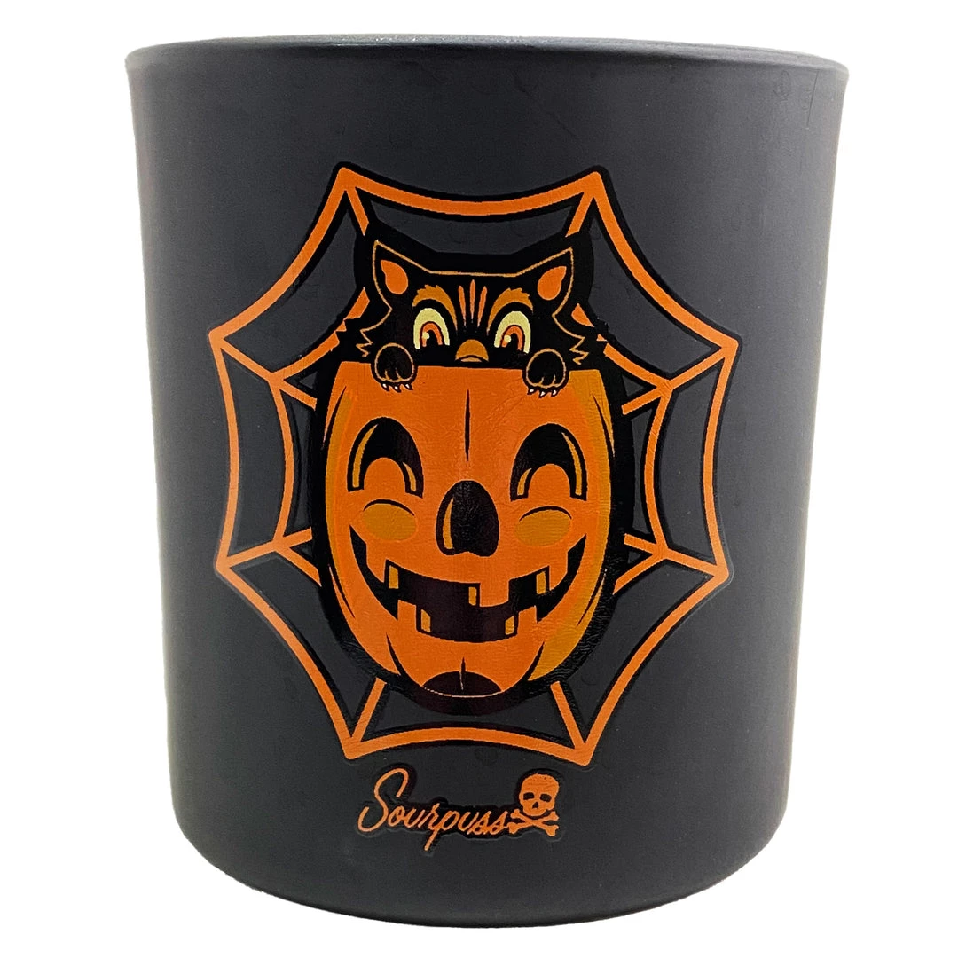 SOURPUSS HALLOWEEN PUMPKIN CAT CANDLE Haunted Homewares 4 SOURPUSS HALLOWEEN PUMPKIN CAT CANDLE Haunted Homewares