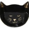 None Homewares BLACK CAT CERAMIC BOWL