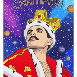 None CHAMPION FREDDIE PUZZLE I'm With The Band