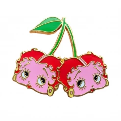 BOBBY PINS CO. CHERRY BOOP ENAMEL PIN Back In Stock