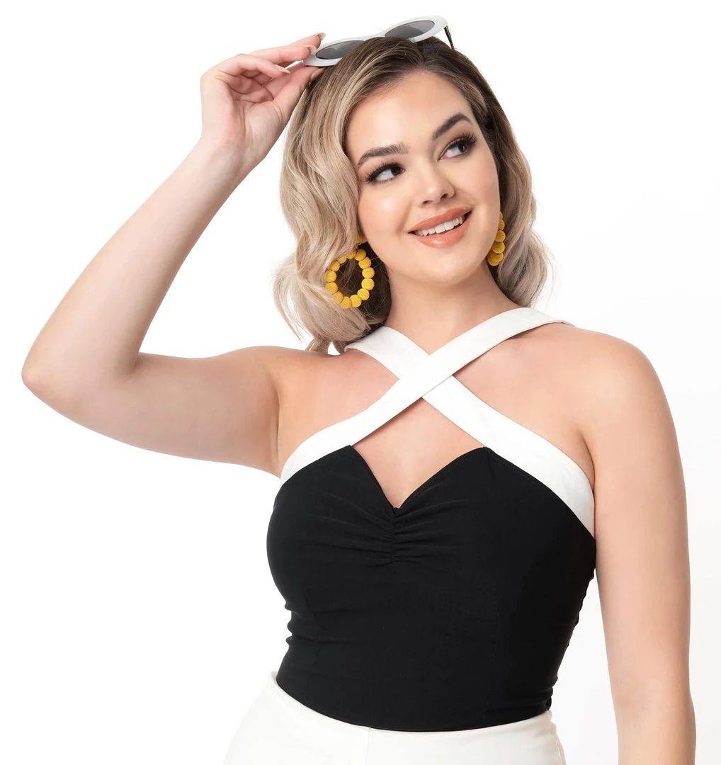 UNIQUE VINTAGE BLACK & WHITE CONTRAST PORTER TOP 3 UNIQUE VINTAGE BLACK & WHITE CONTRAST PORTER TOP