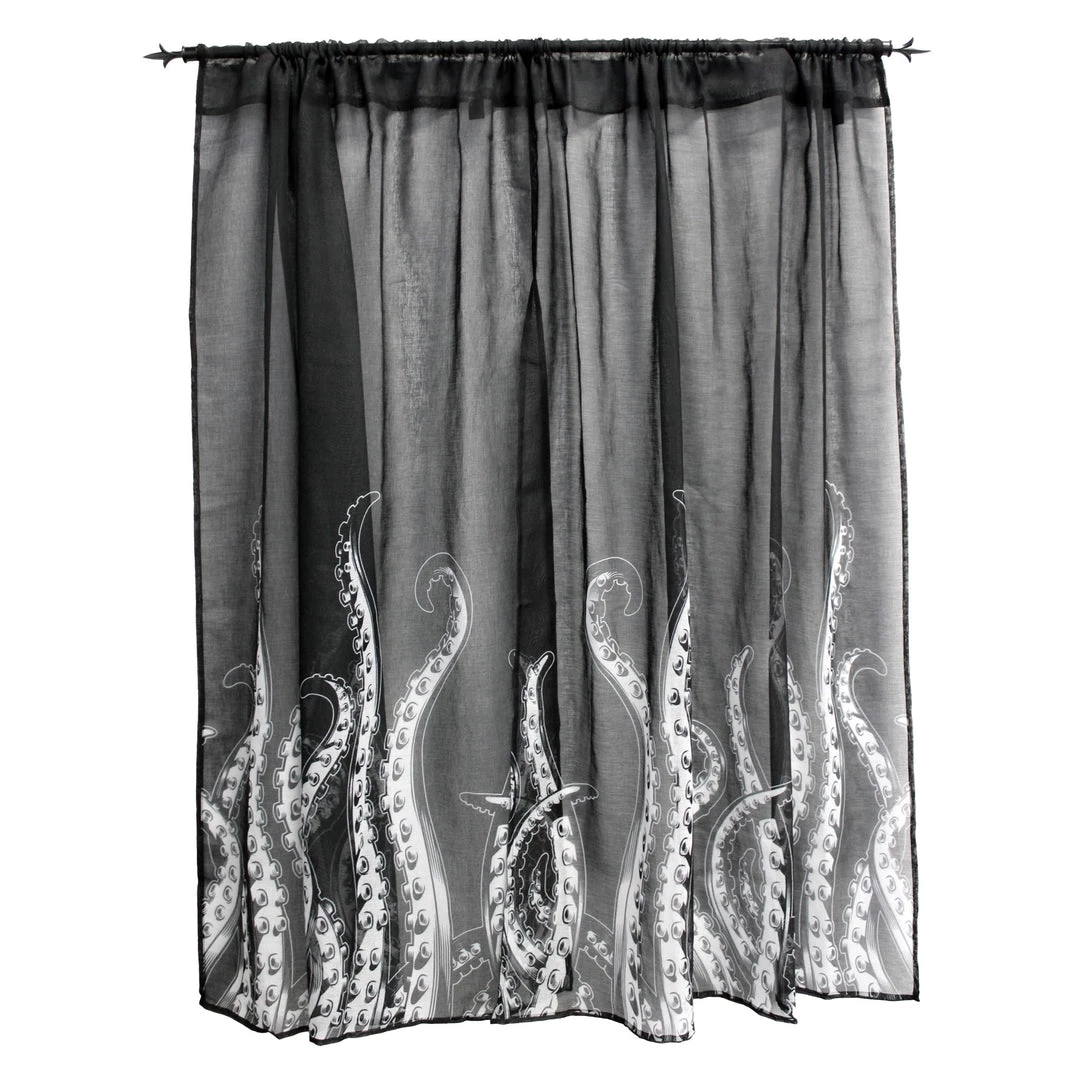 SOURPUSS TENTACLES WINDOW CURTAINS 5 SOURPUSS TENTACLES WINDOW CURTAINS