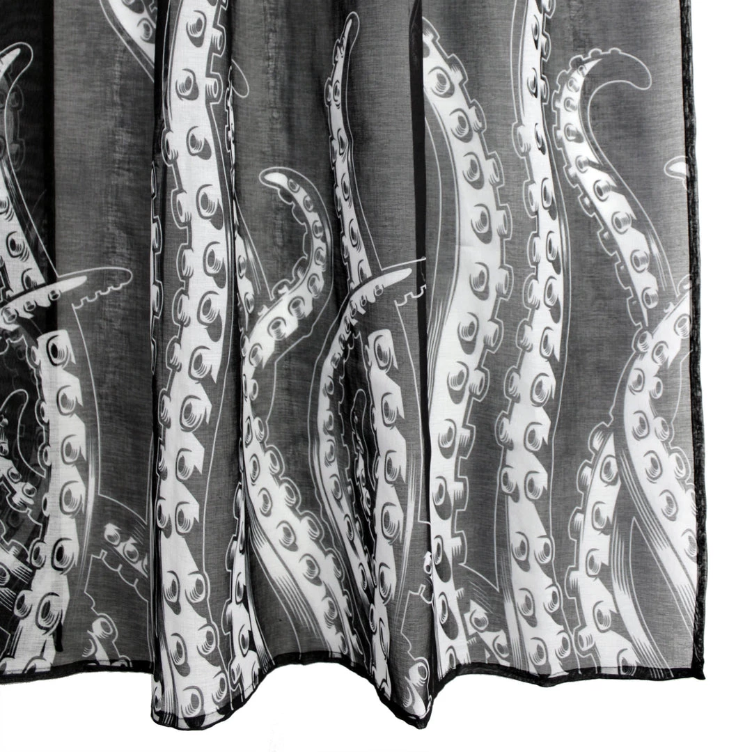 SOURPUSS TENTACLES WINDOW CURTAINS 7 SOURPUSS TENTACLES WINDOW CURTAINS