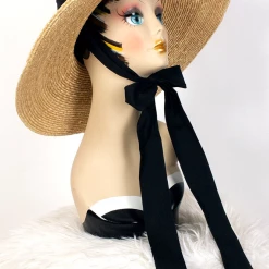 OBLONG BOX SHOP DAY TRIPPER HAT BLACK TIE Ghouls Just Wanna Have Sun