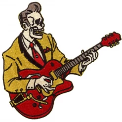Accessories RETRO A GO GO DEAD ROCKER PATCH