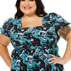 SOURPUSS DEAD SEA CREAM PUFF DRESS