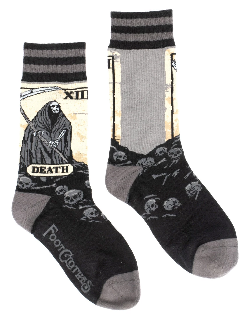 FOOTCLOTHES DEATH TAROT CARD CREW SOCKS Back In Stock 3 FOOTCLOTHES DEATH TAROT CARD CREW SOCKS Back In Stock