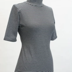 What's New HEART OF HAUTE STRIPED DENISE TOP BLACK/WHITE 7 What's New HEART OF HAUTE STRIPED DENISE TOP BLACK/WHITE