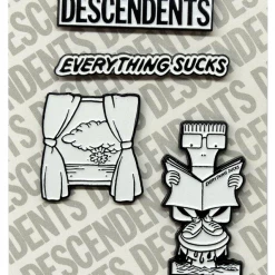 None I'm With The Band DESCENDENTS EVERYTHING SUCKS ENAMEL PIN SET