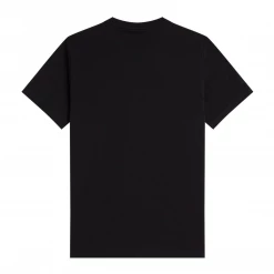 FRED PERRY DISC GRAPHIC T SHIRT BLK