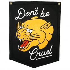 OXFORD PENNANT DON'T BE CRUEL CAMP FLAG Homewares