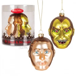None Homewares JEKYLL & HYDE GLASS ORNAMENT