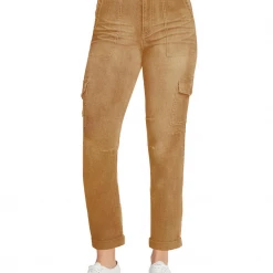 Apparel DICKIES GIRL ROLL CUFF CARGO PANTS BROWN