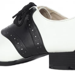 Bettie Page Shoes ELLIE SADDLE SHOE HEELS Footwear