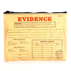 Blue Q Back In Stock EVIDENCE ZIP POUCH