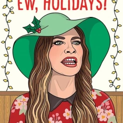 None EW, HOLIDAYS! GREETING CARD