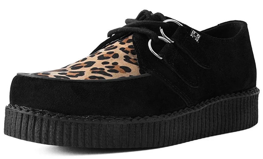 T.U.K. VIVA II LOW CREEPER BLACK/LEO 3 T.U.K. VIVA II LOW CREEPER BLACK/LEO