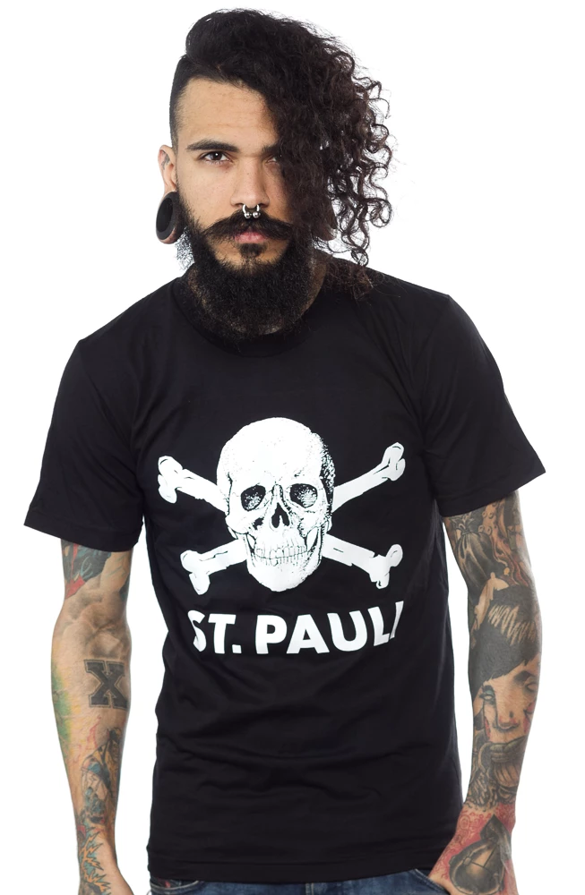 Graphic Tees FC ST PAULI SKULL T SHIRT 5 Graphic Tees FC ST PAULI SKULL T SHIRT
