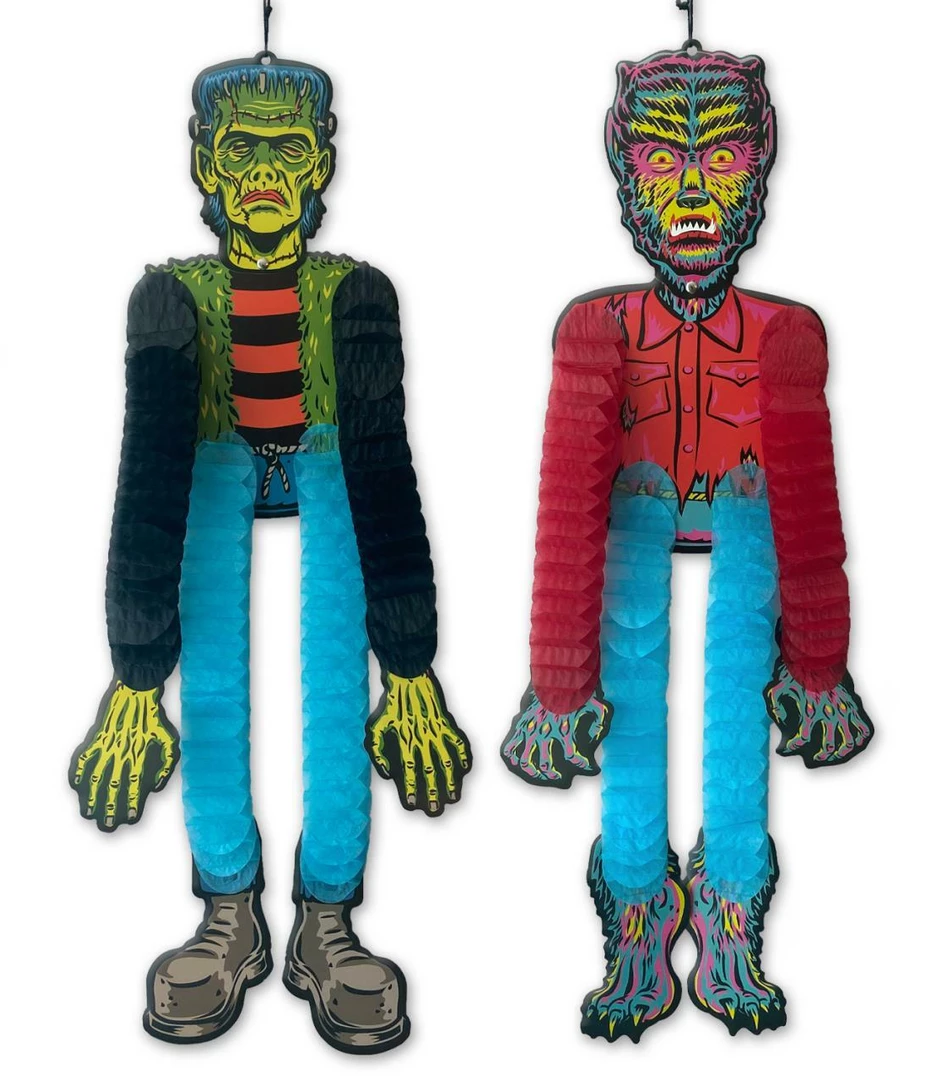 Homewares RETRO A GO GO PARTY KILLERS DECORATIONS CRANKY FRANKIE & SHOCK WOLF 3 Homewares RETRO A GO GO PARTY KILLERS DECORATIONS CRANKY FRANKIE & SHOCK WOLF