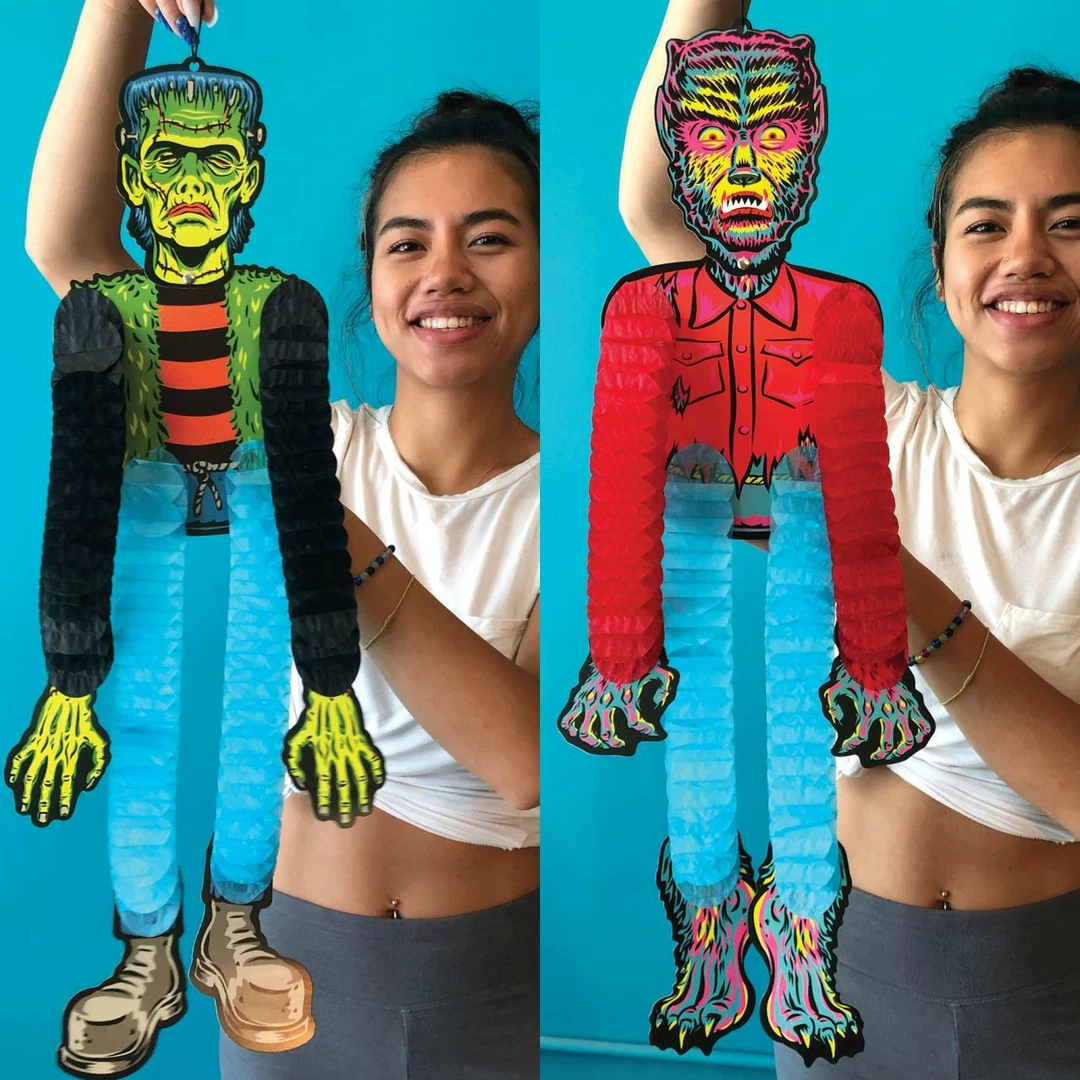 Homewares RETRO A GO GO PARTY KILLERS DECORATIONS CRANKY FRANKIE & SHOCK WOLF 5 Homewares RETRO A GO GO PARTY KILLERS DECORATIONS CRANKY FRANKIE & SHOCK WOLF