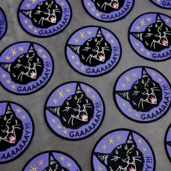CAT COVEN GAAAAAAY! EMBROIDERED PATCH What's New