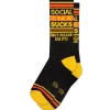 Gumball Poodle Accessories SOCIAL DISTANCING SUCKS (BUT PLEASE DO IT!) GYM SOCKS