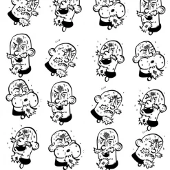 None GG ALLIN: ROCK AND ROLL TERRORIST COLORING AND ACTIVITY BOOK I'm With The Band