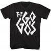 Graphic Tees THE GO GO'S DISTRESS LOGO T SHIRT