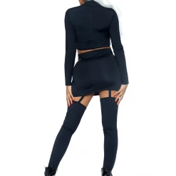 None TWO PIECE GOLDEN SKELETON COSTUME Apparel