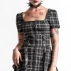 KILLSTAR GRAVE REBELLION DRESS ASH TARTAN Shop Sour+Plus 2 KILLSTAR GRAVE REBELLION DRESS ASH TARTAN Shop Sour+Plus