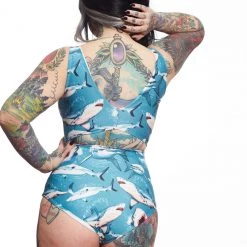 SOURPUSS SHARK ATTACK MONOKINI 11 SOURPUSS SHARK ATTACK MONOKINI