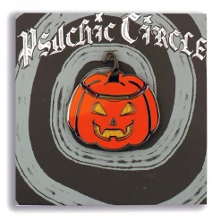PSYCHIC CIRCLE ODDITIES HALLOWEEN FOREVER PUMPKIN ENAMEL PIN Accessories