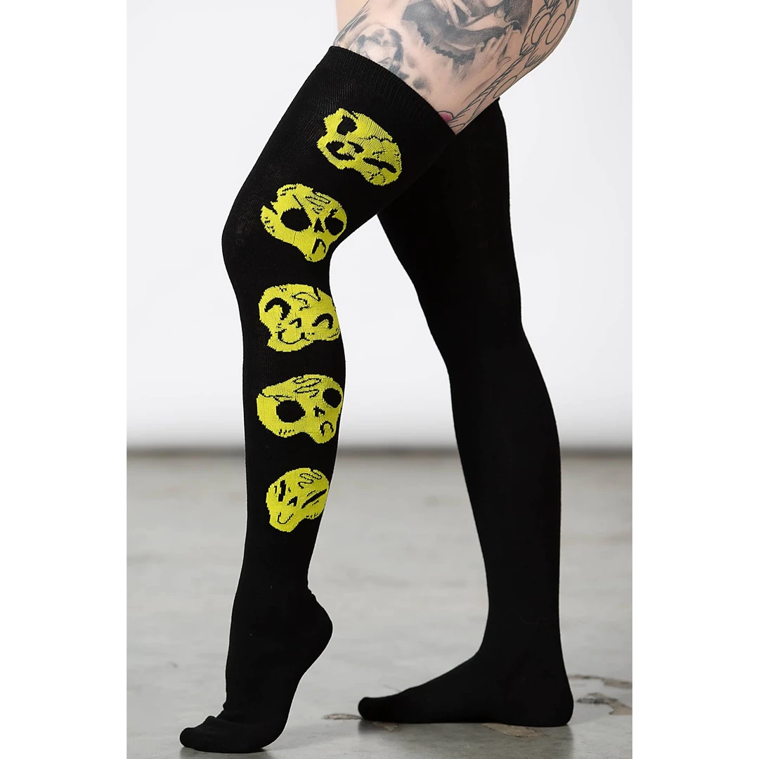 KILLSTAR HEADS UP LONG SOCKS Accessories 3 KILLSTAR HEADS UP LONG SOCKS Accessories
