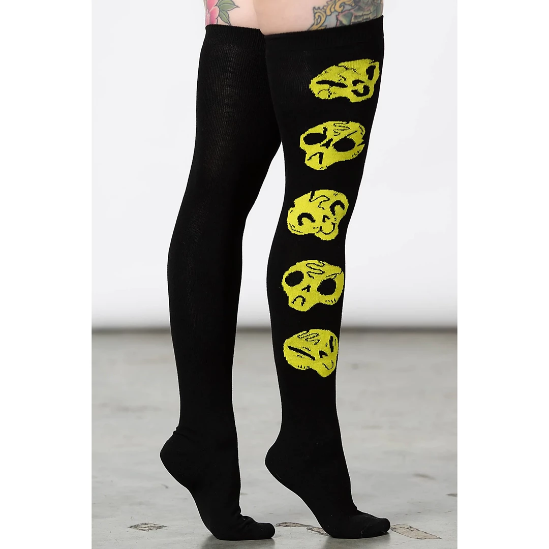 KILLSTAR HEADS UP LONG SOCKS Accessories 4 KILLSTAR HEADS UP LONG SOCKS Accessories