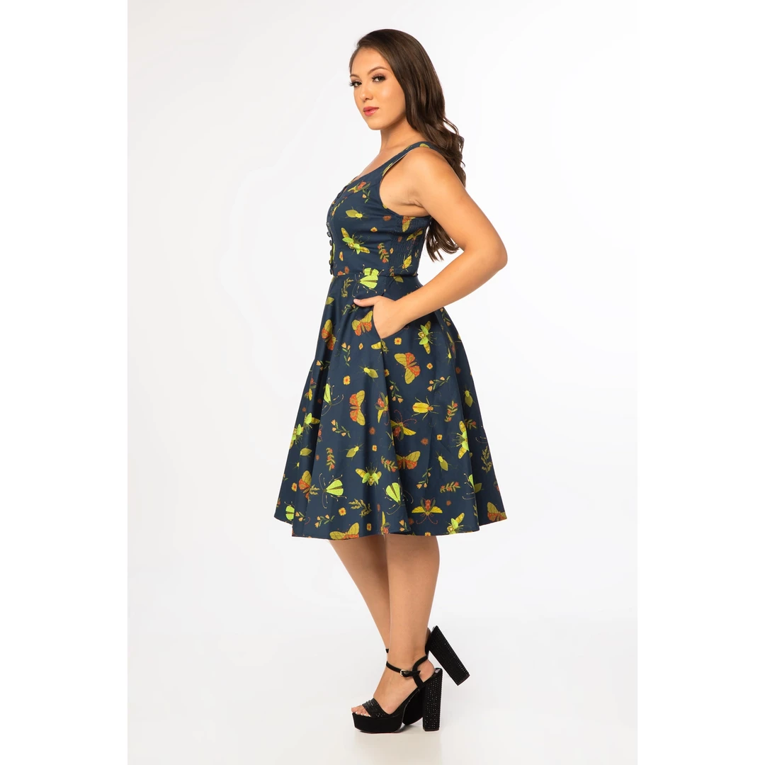 MISS LULO SUMMER NIGHTS HEIDI SWING DRESS 4 MISS LULO SUMMER NIGHTS HEIDI SWING DRESS